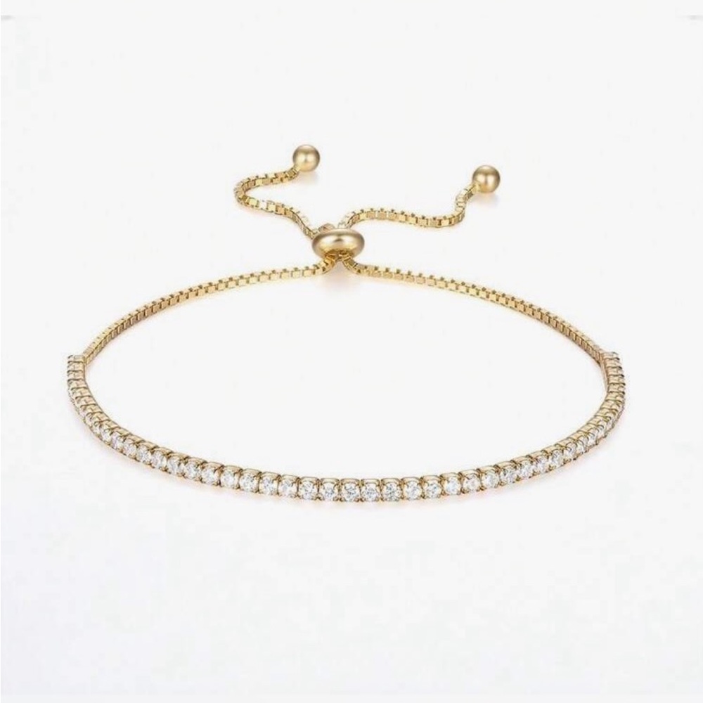Elegant Adjustable Tennis Bracelet